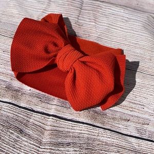 Hair band bow